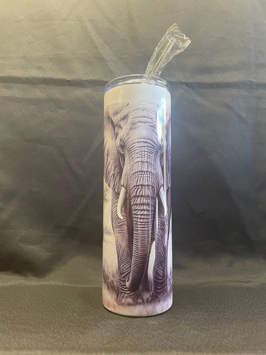 30oz/900ml Tumblers - Big 5 Pencil - Elephant