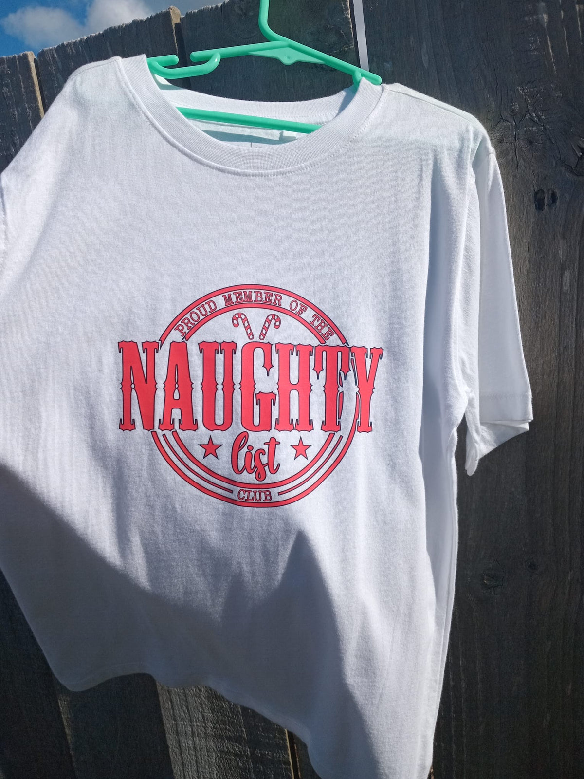 T-Shirt - Proud Member Of The Naughty List Club