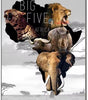Diamond Painting - Big 5 - Black & White