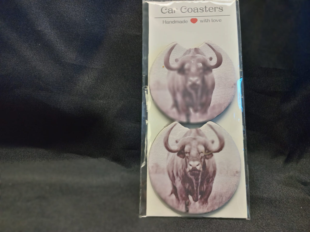 Coasters (set of 2) - Sublimation - Big 5 Pencil - Buffalo